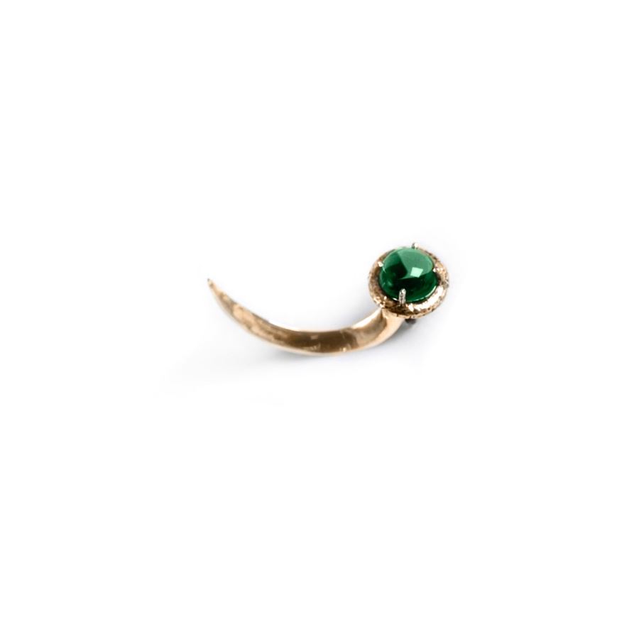 Green crystal Hook UNCINI | OR CDR VERDE1/2 BRO